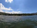 Swim in great weather - Hume Lake Sequoia National Forest California