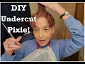 DIY Undercut Pixie