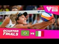 Thamela/Victoria vs. Scampoli/Bianchi - Quarter Final Highlights | Itapema 2025 #BeachProTour