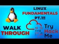TRYHACKME LINUX FUNDAMENTALS PT 1 WALK THROUGH
