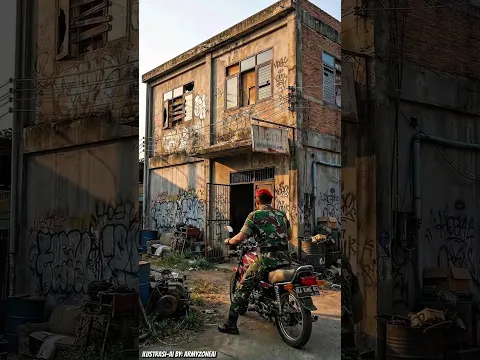 TNI datangi markas preman setelah mereka berbuat onar di pasar ramadhan😱‼️#shorts #tni #viral