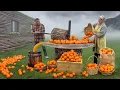 Download Lagu Tender Lamb Soaked in Fresh Orange Juice! Ancient Squeezing Method