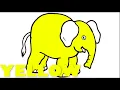 ELEPHANT Coloring Pages 5 Senses Blood Drawing Coloring Pages Kindergarten