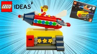 LEGO Ideas Space Rocket Ride 40335 Collector Manège Fusée Speed Build Super Héros et Compagnie