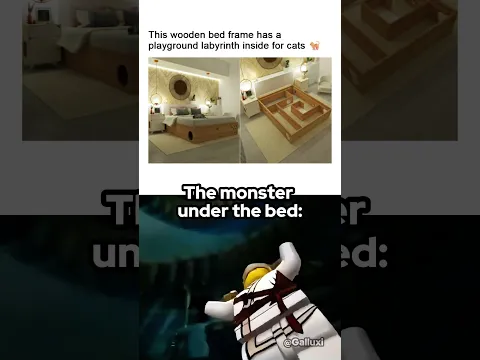 Bed frame for cats