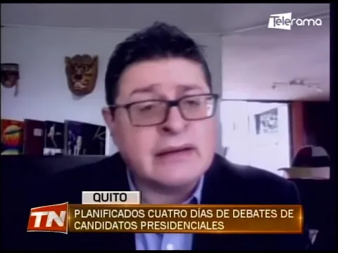 Planificados cuatro días de debates de candidatos presidenciales