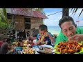 Lagu Bersama Bocil berburu di Pulau Terpencil, Gulai Kerang Pedas #day19 