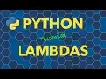 Python Lambdas