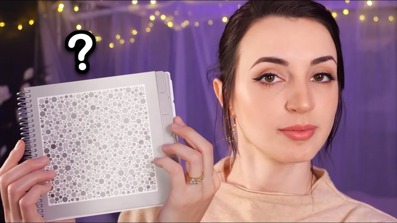 Can you see the shapes? Color Tests ASMR