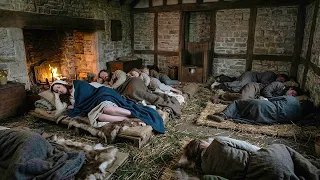 Life in 1200s England No Bedrooms No Privacy Entire Families Slept in One Room