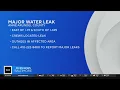 Major water leak causes outages in Anne Arundel County