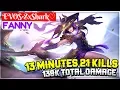 Download Lagu 13 Minutes 21 Kills, 139K Total Damage [ Zxuan Fanny Fanny ] EVOS•ZxShark♡ Fanny