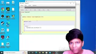 How to do Switch case in java using blue j Part 1