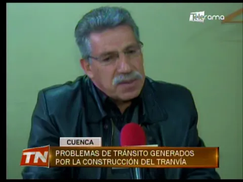 Problemas de tránsito generados por la construcción del tranvía