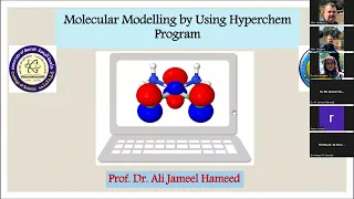االنمذجة الجزيئية باستخدام برنامج الهايبركم الدكتور علي جميل 