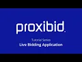 How to Bid During a Live or Simulcast Auction on Proxibid