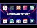 Top rated 10 Countdown Widget Android Apps