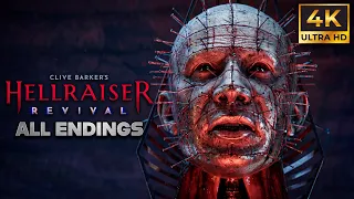 HELLRAISER REVIVAL Final Boss Fight + All Endings [4K 60FPS]