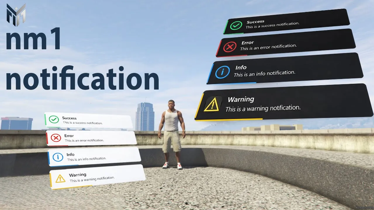 Free  Notification FiveM  | [Standalone]