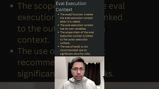 Eval Execution Context Clip Understanding Execution Context Core JavaScript
