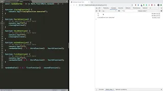Javascript Console Trace Example