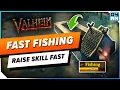 Valheim Mistlands FAST Fishing XP Farm How To Level Fishing Fast Catch Fish Easier