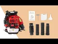 EB850EA Backpack Leaf Blower Assembly and Start-Up Guide