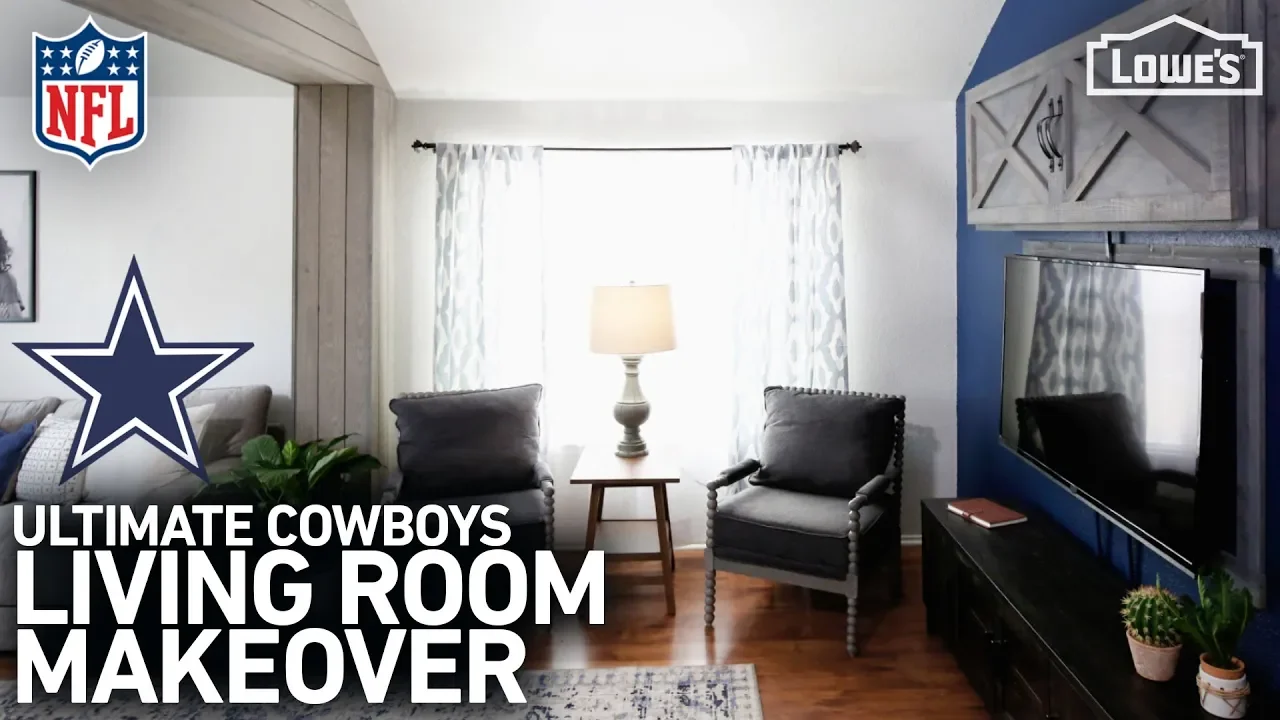 NFL Homegating Makeover: Dallas Cowboys (w/ Monica from The Weekender)