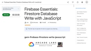 Firebase Essentials Firestore Database Write with JavaScript gem-firebase-firestore-write-javascript