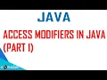 V46 Access modifiers in Java Part 1