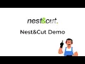 Nest Cut demo - Nest and Cut web app full process
