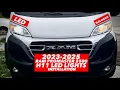 2023-2025 RAM PROMASTER 2500 H11 LED LIGHTS LOW BEAM HEADLIGHT BULBS INSTALLATION