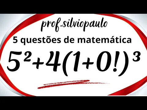 Download MP3 5 questões de matemática básica - AULÃO 9