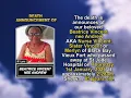 Beatrice Vincent nee Andrew Short Obituary