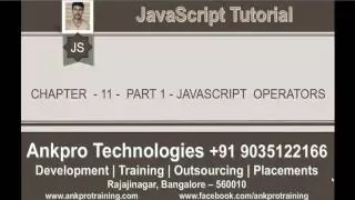 JavaScript for beginners - Chapter 11