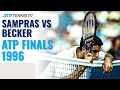 Download Lagu Pete Sampras v Boris Becker Extended Highlights | ATP Finals 1996 Final