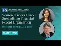 Verizon Insider s Guide Streamlining Financial Record Organization