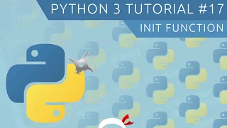 Python 3 Tutorial for Beginners - The init function