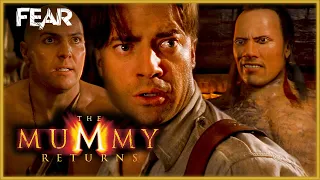 brendan fraser vs the scorpion king vs the mummy the mummy returns fear