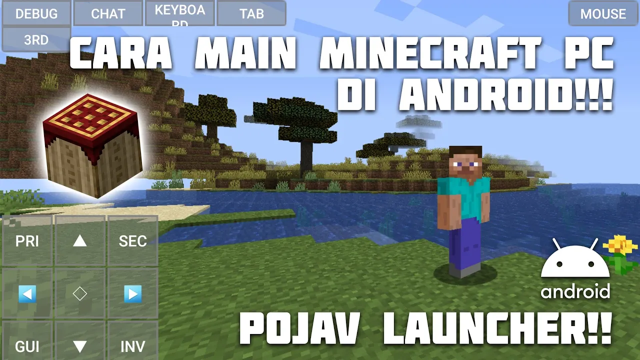 Gw Main Minecraft MOBILE, tapi Curang Pake KOMPUTER ...