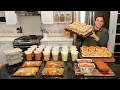 Cook Once and Eat For Two Months! Breakfast, Lunch, Dinner, and Snack Freezer Meals!