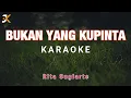 Download Lagu KARAOKE BUKAN YANG KUPINTA - RITA SUGIARTO | COVER KORG PA50