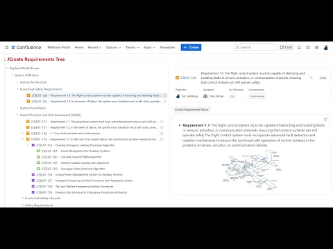 watch JCreate - Requirements Management in Confluence and Jira video