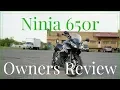 Kawasaki Ninja 650r owners review