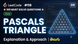 LeetCode 118 Explained Pascal s Triangle Time Space Complexity