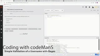 Codewars 8 kyu Simple Validation of a Username with Regex JavaScript