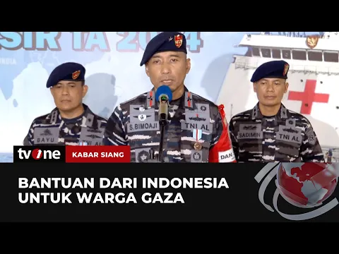 Indonesia Kirim Bantuan KRI ke Gaza