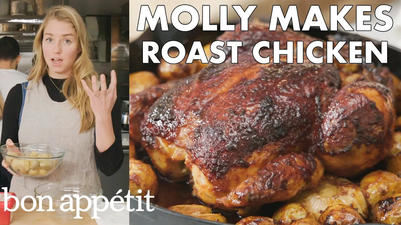 Molly Makes Roast Chicken and Potatoes   From the Test Kitchen   Bon Apptit