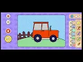 Coloring pages Simulation for kids theme TRANSPORTATION
