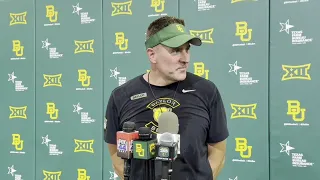 Baylor FB DC Joe Klanderman and safeties Tyler Turner Devin Turner Colby McCalister and Bo Onu